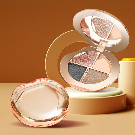 🔥New release in 2025🔥4-Color Highly Pigmented Long-Lasting Eyeshadow Palette