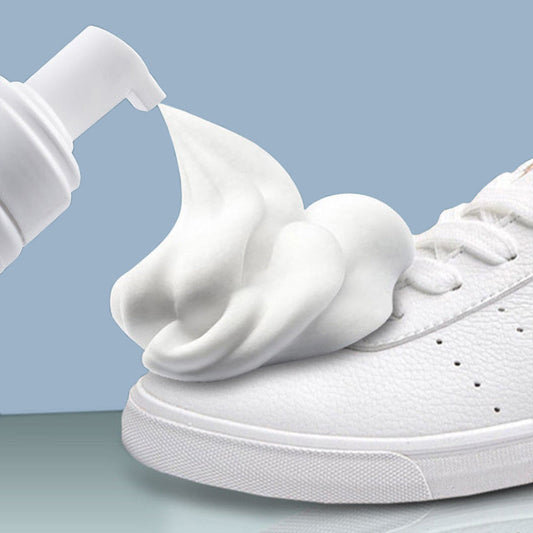 💥Clean with a single wipe✨Waterless white shoe nano-molecular foam cleaner🎉