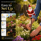 🎅 50% OFF FLASH SALE! ✨Santa Watering Can Solar Light with Ground Stake