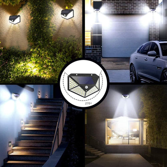 📢📢Buy 3 Get 2 Free  ⏰Motion Sensor Solar Lights – Bright Outdoor Lighting