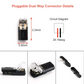 ❗❗Limited-time big sale🔥Get 10 extra items with every order🏆Double-wire Plug-in Connector With Locking Buckle🔩🔒