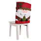 🎅 50% OFF! ✨ Christmas Themed Chair Cover – Linen & Brushed Cloth, Santa Claus / Snowman / Elk Designs & 54×48cm Size – Festive Protection for Holiday Gatherings 🪑