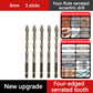 📢📢50% OFF !! ⏰4‑Flute Serrated Eccentric Drill Bit Kit – 4 cutting edges, titanium‑coated, fast chip removal. Drills tile, wood, metal & concrete. A must‑have for DIYers! ⚡✨