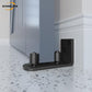 🎁Hot Sale 50% OFF⚡EaseLife Barn Door Bottom Guide – Adjustable Roller, Easy Wall‑Mount Install