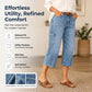 📢📢35% OFF !! ⏰Women's Casual Stretchy Cropped Denim Pants