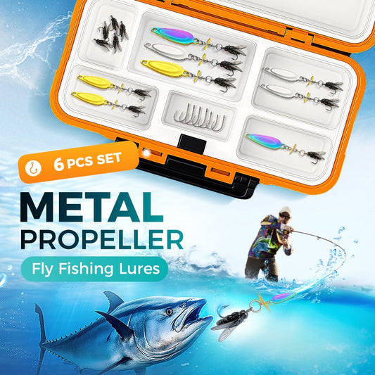 📢📢50% OFF !! ⏰Metal propeller fishing lure for catching fish✨