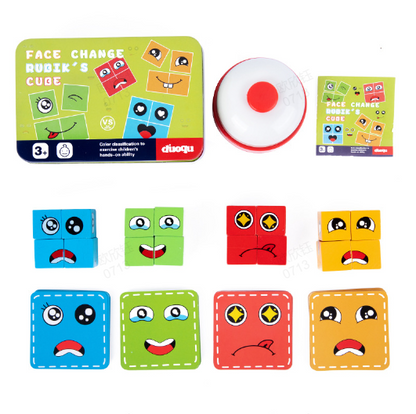 💖Hot Sale 50% OFF🎁5D Puzzle Educational Faces Changing Family Game🧩