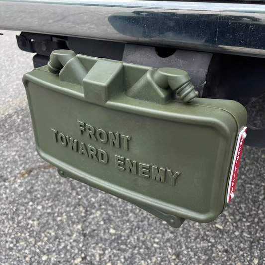 📢📢35% OFF !! ⏰Claymore Mine Tow Hitch Cover