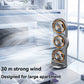 📢📢40% OFF !! ⏰3-Head USB Rechargeable Desk Fan, 720° Air Circulation, 5 Speeds, Ultra Quiet Portable Mini Cooler for Office Bedroom Camping