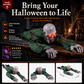 👻40% OFF NOW! Halloween Horror Model Crawling Ghost, Scary Ground‑Crawling Zombie Prop, Realistic Bloody Zombie Decor for Halloween Party, Yard & Graveyard Scene Decoration