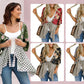📢📢50% OFF !! ⏰Women's Floral Kimono Ruffle Sleeve Tie Cardigans Flowy Boho Loose Cover Ups