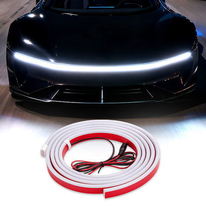 📢📢50% OFF !! ⏰Dynamic Scan HoodBeam Kit – Smooth Scanning LED Hood Light ✨