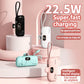 🔋✨👍5000mAh Mini Portable Charger Power Bank for phone
