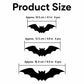 📢📢40% OFF !! ⏰2026 New Halloween 3D Lighted Bats, LED Glowing Hanging Wall Bat Decorations