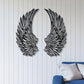 📢📢40% OFF !! ⏰Angel Wings Wall Art In Metal With LED Lights🪽🌟