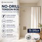 📢📢50% OFF !! ⏰Create storage space anywhere anytime！Adjustable No-Drill Tension Rod