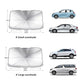 📢📢40% OFF !! ⏰Foldable Car Windshield Sun Shade Umbrella UV Heat Insulation Front Window Sunshade