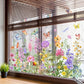 📢📢50% OFF !! ⏰ Colorful Floral Bouquet Window Sticker