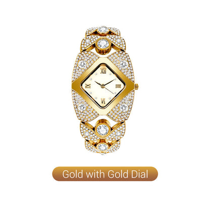 Flash Sale: Get 70% Off Now! 🚨 💥Women's Retro Quartz Watch with Sparkling Rhinestones（The more you buy, the higher the discount）