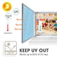 📢📢50% OFF !! ⏰Heat-Insulating Privacy Film – UV Protection, Easy Application & Perfect for Home & Office 🏠