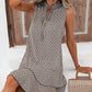 📢📢50% OFF !! ⏰ 💃 Women's dress with a bow and geometric pattern