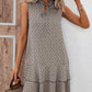 📢📢50% OFF !! ⏰ 💃 Women's dress with a bow and geometric pattern