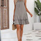 📢📢50% OFF !! ⏰ 💃 Women's dress with a bow and geometric pattern