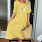 📢📢50% OFF !! ⏰Polka Dot A-Line Dress – Lightweight & Breathable