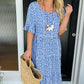 📢📢50% OFF !! ⏰Polka Dot A-Line Dress – Lightweight & Breathable