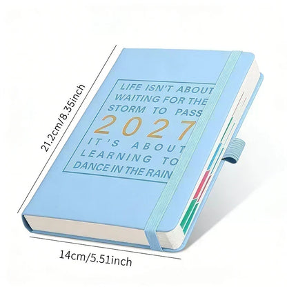 🍃🏆 Last Day Special Price £9.98 ! 📅A5 2027 One‑Day‑Per‑Page Diary Notebook ✨