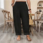 📢📢50% OFF !! ⏰Women's Relaxed Fit Cuffed Ankle Pants