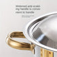 📢📢50% OFF !! ⏰ Stainless Steel Chafing Dish Set – 5QT, Gold, Professional Buffet Warmer ⭐