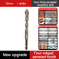 📢📢50% OFF !! ⏰4‑Flute Serrated Eccentric Drill Bit Kit – 4 cutting edges, titanium‑coated, fast chip removal. Drills tile, wood, metal & concrete. A must‑have for DIYers! ⚡✨