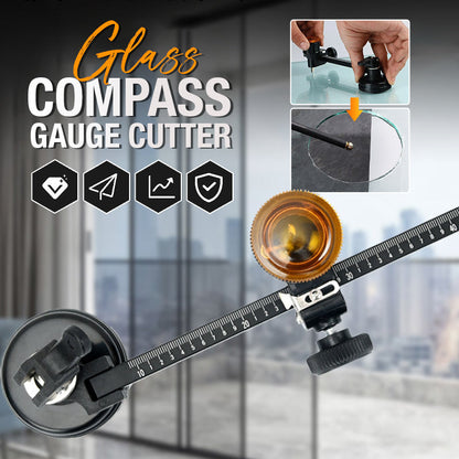 📢📢50% RABATT !!⏰Glass Compass Gauge Cutter ✂️