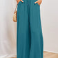 🔥 Hot sale 30% OFF🔥🌞Solid-color wide-leg high-waisted pants