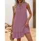 📢📢50% OFF !! ⏰ 💃 Women's dress with a bow and geometric pattern