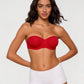 ⏳LAST WEEK SALE -ONLY £8.99!🖤💐Women's Convertible Strapless Minimiser Bandeau Bra Underwire Unlined for Large Bust