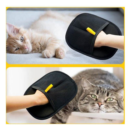 🔥Flash Sale&Huge Discount  🔥Reusable Electrostatic Pet Hair Removal Glove - Works on Clothes, Couch, Car & All Fabric Surfaces