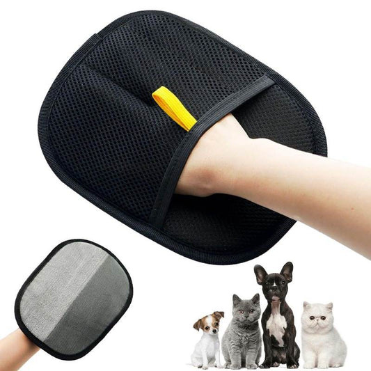 🔥Flash Sale&Huge Discount  🔥Reusable Electrostatic Pet Hair Removal Glove - Works on Clothes, Couch, Car & All Fabric Surfaces