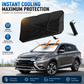 📢📢50% OFF !! ⏰☂️ Upgraded Car Windshield Sun Shade Umbrella❄️