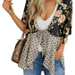 📢📢50% OFF !! ⏰Women's Floral Kimono Ruffle Sleeve Tie Cardigans Flowy Boho Loose Cover Ups