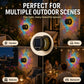 📢📢50% OFF !! ⏰💡Solar Mandala Wall Light Outdoor Garden Fence Projector Lamp Patio Ambient Decor✨