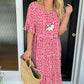 📢📢50% OFF !! ⏰Polka Dot A-Line Dress – Lightweight & Breathable