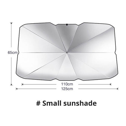 📢📢40% OFF !! ⏰Foldable Car Windshield Sun Shade Umbrella UV Heat Insulation Front Window Sunshade