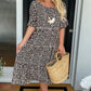 📢📢50% OFF !! ⏰Polka Dot A-Line Dress – Lightweight & Breathable