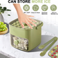 📢📢40% OFF !! ⏰ Ice Cube Maker with Storage Box – Button Release, Leak-Proof, 48 Cubes at Once 🏠