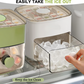 📢📢40% OFF !! ⏰ Ice Cube Maker with Storage Box – Button Release, Leak-Proof, 48 Cubes at Once 🏠