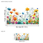 📢📢50% OFF !! ⏰ Colorful Floral Bouquet Window Sticker