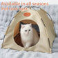 📢📢40% OFF !! ⏰🐱 Pet Cooling Tent Bed