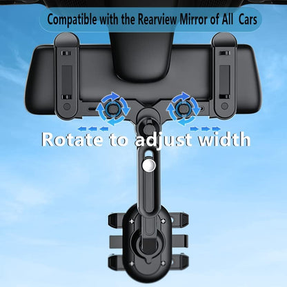 📢📢40% OFF !! ⏰ New Rotatable & Retractable Car Phone Holder – 360° View, One-Hand Access! | Fits All Phones, Super Stable Even on Bumpy Roads 🛣️
